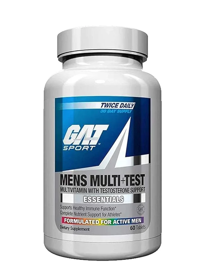 GAT Mens Multi+test Vitamin 60